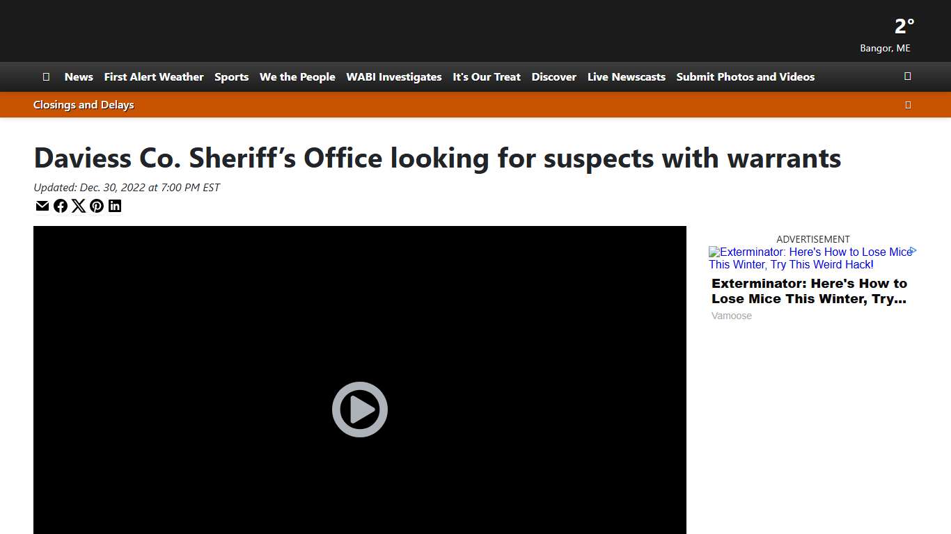 Daviess Co. Sheriff’s Office looking for suspects with warrants